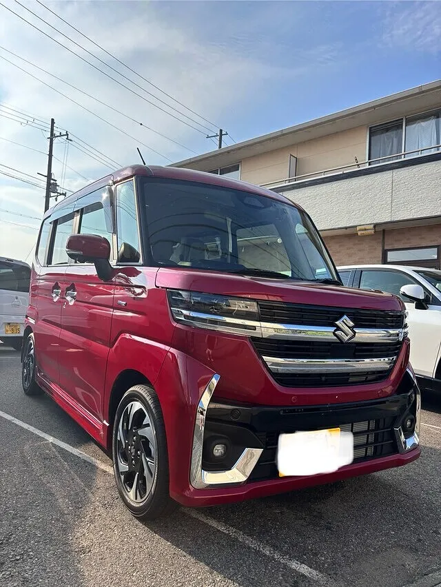 西宮市　カスタム　スペーシアカスタム　ドラレコ　ビルトインＥＴＣ