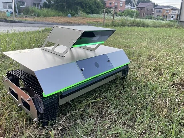 【長岡市】AI搭載　自動草刈り機　Roktrakのレンタル