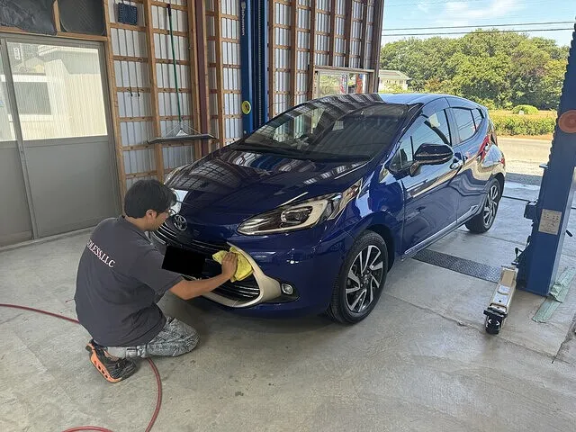 川越市　認証工場　持ち込み用品取付/アクア