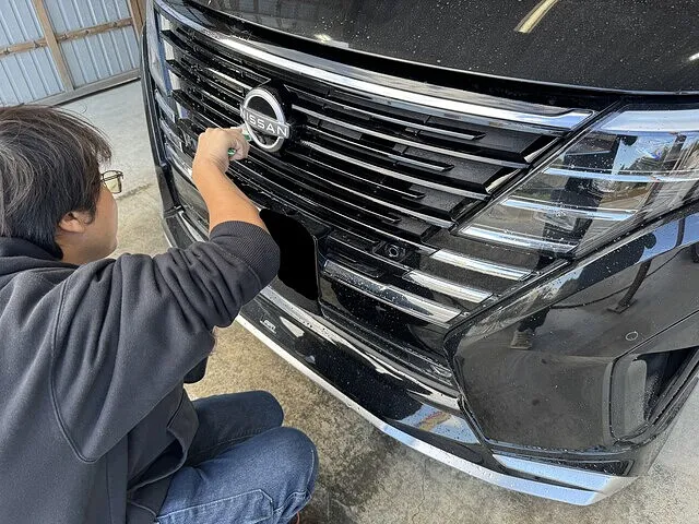 川越市　コーティング　セレナ