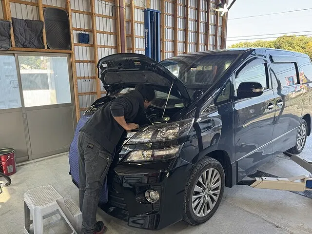 川越市　認証工場　スロットルボディ・イリジウムプラグ交換