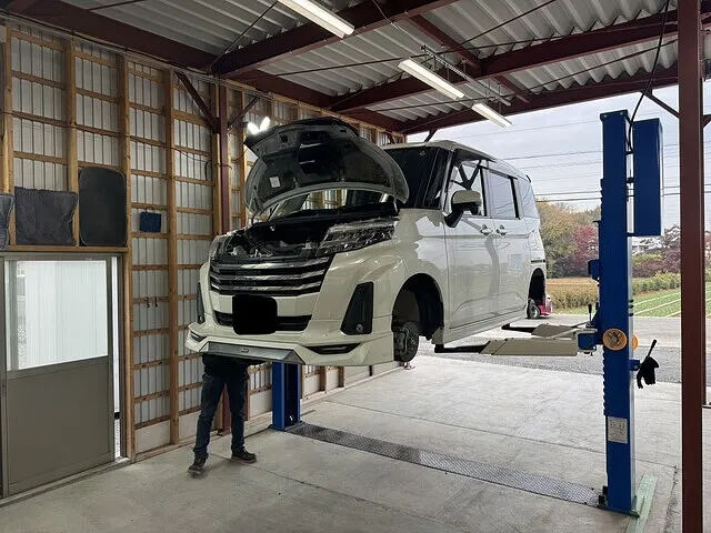 川越市　認証工場　車検　ルーミー