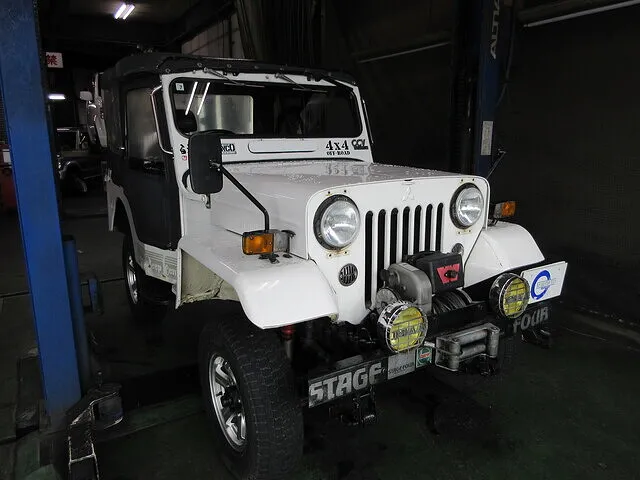 広島市　安佐南区　Jeep  4WD  4速　車検