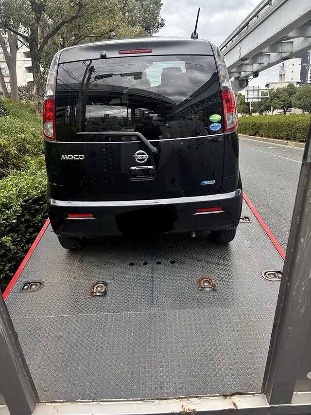 福岡県宮若市　日産　モコ　故障トラブル