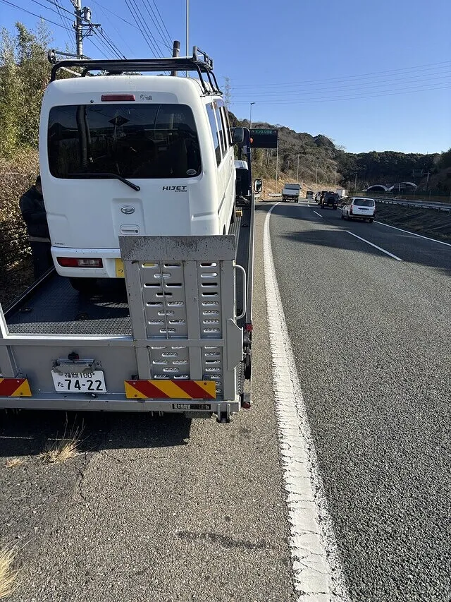 福岡県若宮市　ハイゼット　エンジントラブル