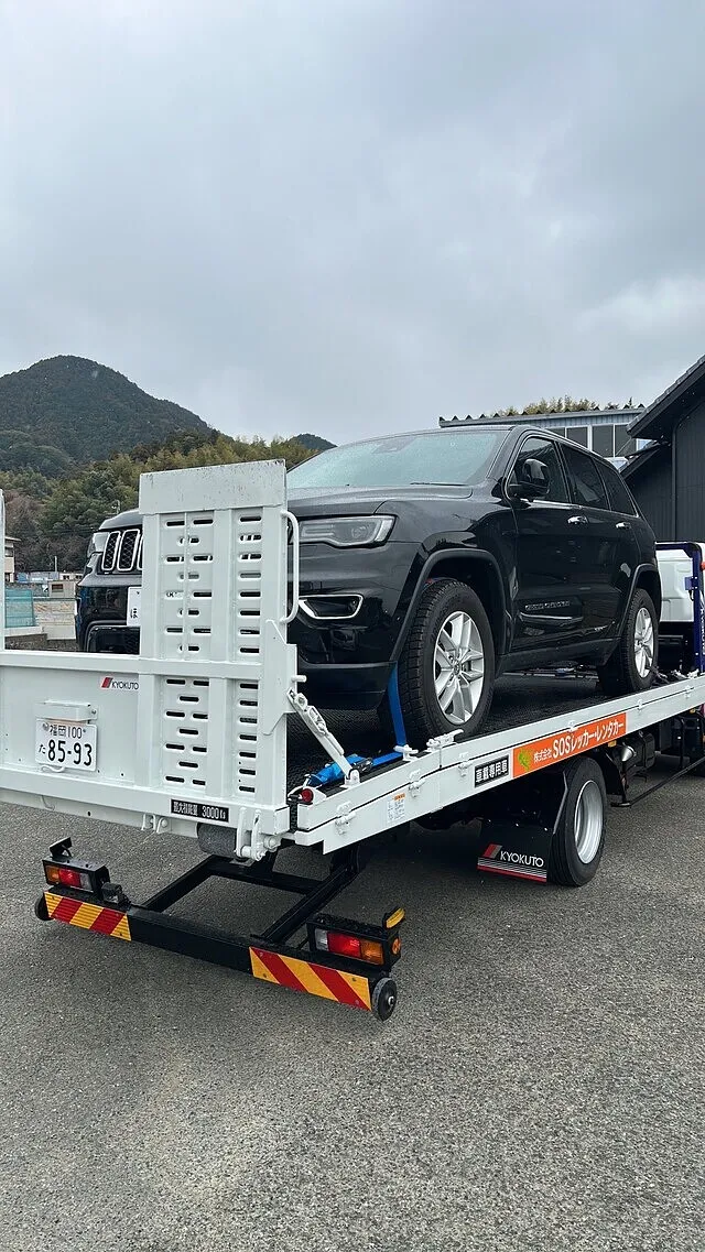 福岡県　古賀市　JEEP　故障　エンジントラブル