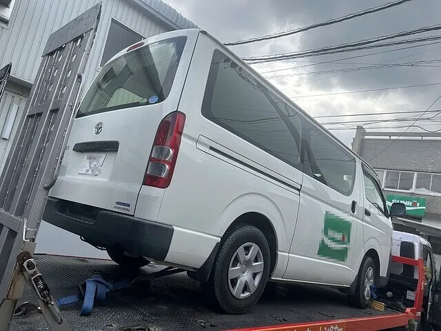福津市　ハイエース　エンジントラブル