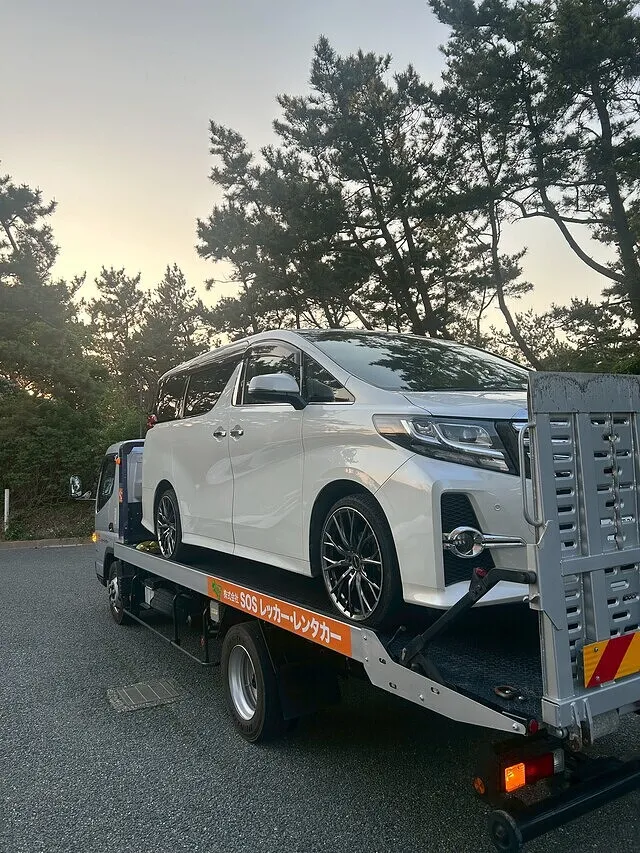 トヨタ アルファード | レッカー | 福岡県 遠賀郡水巻町