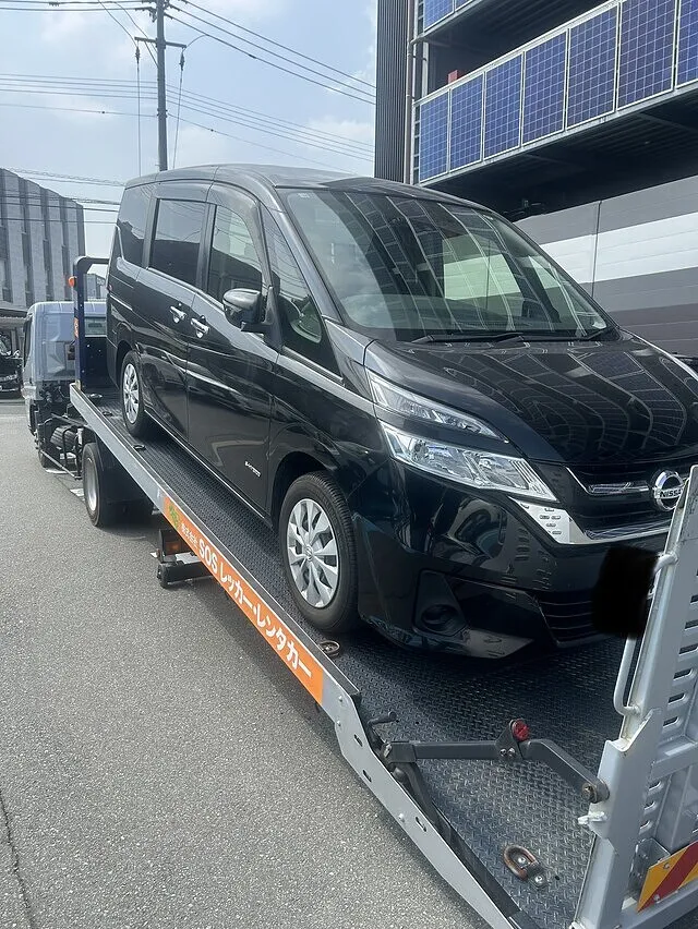 福岡県　博多区　セレナ　エンジントラブル