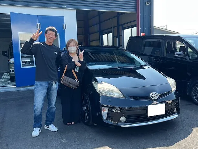 中古車販売実績　裾野市　トヨタ　プリウス