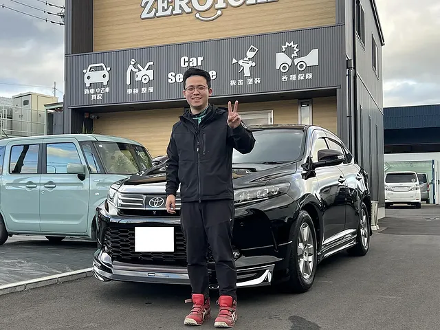 中古車販売実績　裾野市　トヨタ　ハリアー