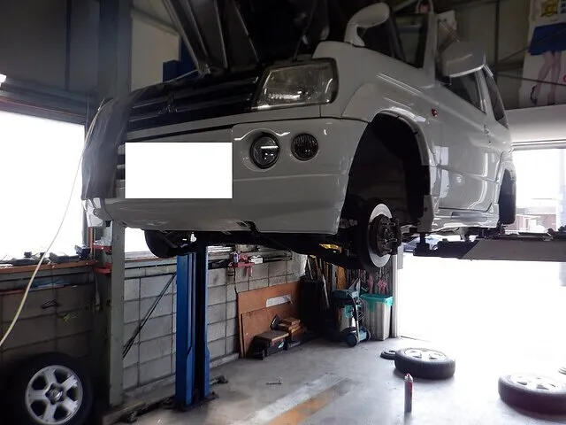 羽島郡笠松町　車検　パジェロミニ　笠松町　１日車検