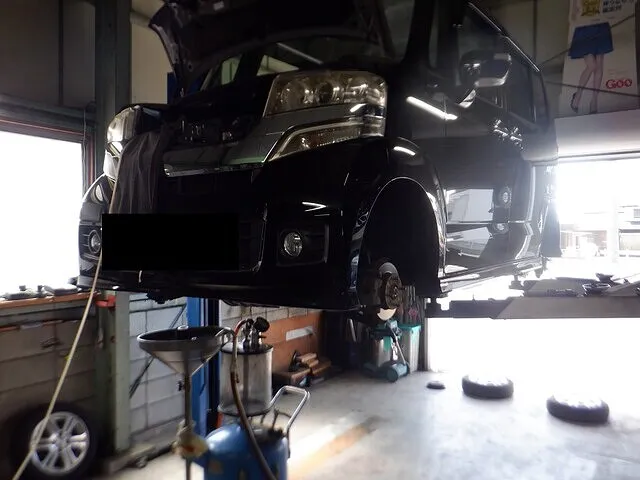 羽島郡　笠松町　車検　川島町　NBOX　　車検整備　修理　故障