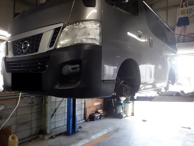 羽島郡　笠松町　岐阜市　車検　キャラバン　車検整備　修理　整備