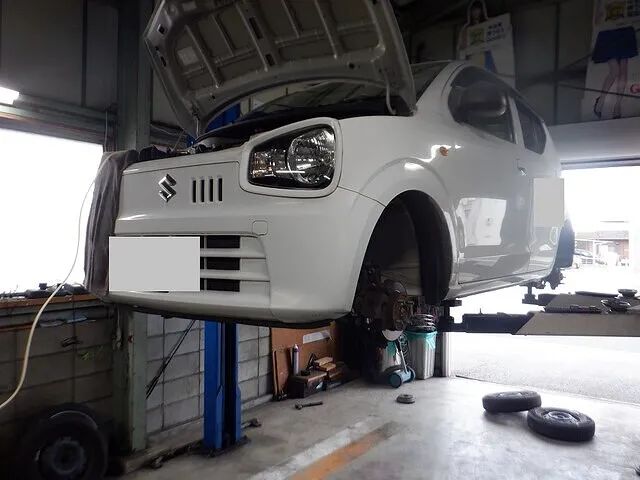 羽島郡笠松町　車検　岐南町　アルト　車検整備　修理　故障　整備