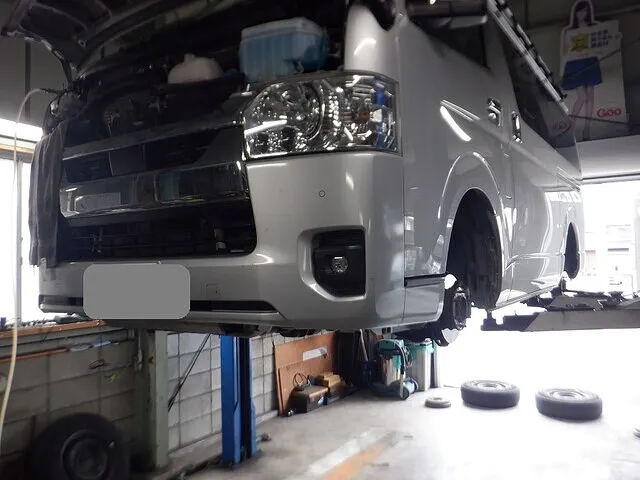 ハイエース　車検　修理　故障　整備　笠松町　岐阜市　岐南町　　