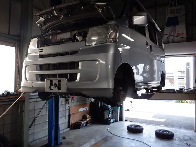 羽島郡笠松町　中古車販売　中古車整備　車検整備　ハイゼット　