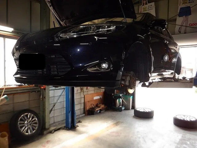 ハリアー　車検　岐阜市　笠松町　岐南町　整備　修理　1日車検