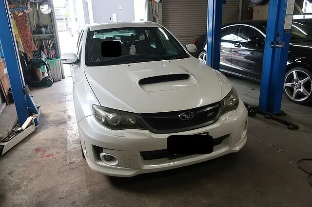 インプレッサ　WRX　岐阜市　笠松町　フロントメンバー　
