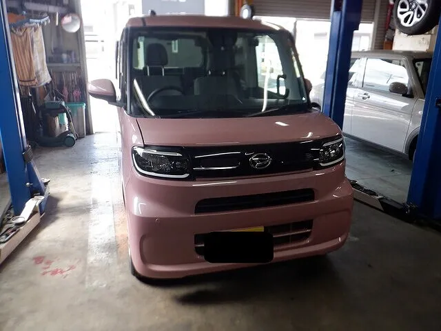 タント　岐南町　笠松町　エンジンオイル交換