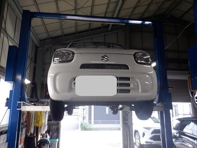 スズキ　アルト　笠松町　岐南町　ホイール交換　整備　修理