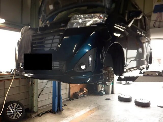 ダイハツ　トール　車検　笠松町　瑞穂市　修理　整備　1日車検