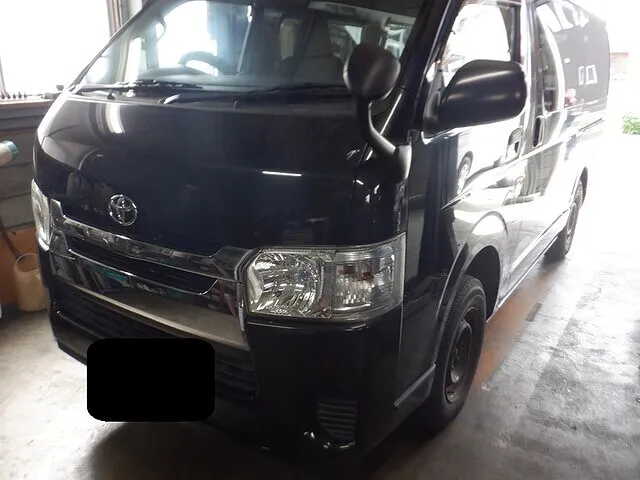 トヨタ　ハイエース　エンジン掛からない　フューエルフロート取替