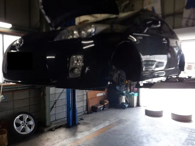 トヨタ　プリウス　車検　笠松町　岐阜市　修理　整備　1日車検