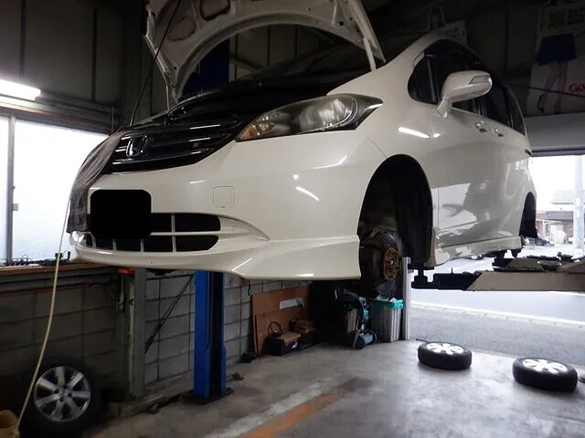 ホンダ　フリード　笠松町　揖斐川町　車検　車検整備　1日車検