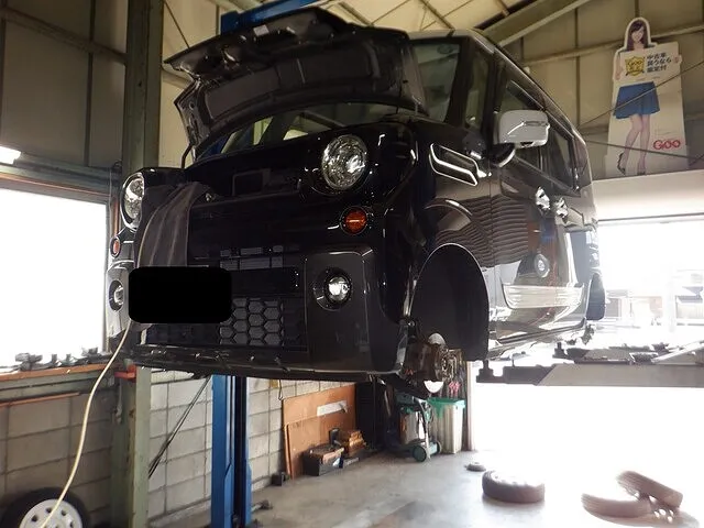 トヨタ　スペーシアギヤ　笠松町　羽島市　車検　車検整備　1日車検