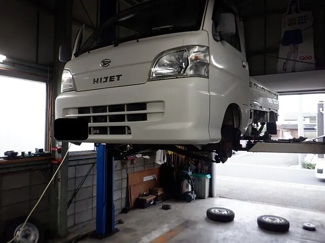 ダイハツ　ハイゼット　飛島村　車検　車検整備　1日車検