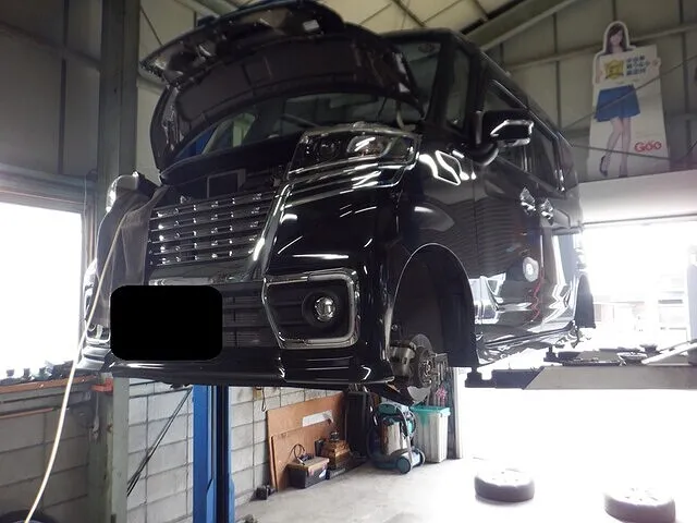 スズキ　スペーシア　カスタム　岐南町　笠松町　1日車検　車検