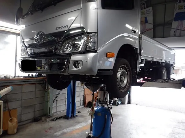 トヨタ　ダイナ　岐南町　笠松町　岐阜市　羽島市　1日車検　車検