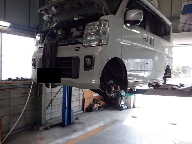 スズキ　エブリー　岐阜市　笠松町　柳津町　1日車検　車検