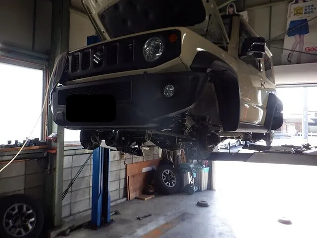 スズキ　ジムニーシエラ　岐南町　岐阜市　笠松町　1日車検　車検