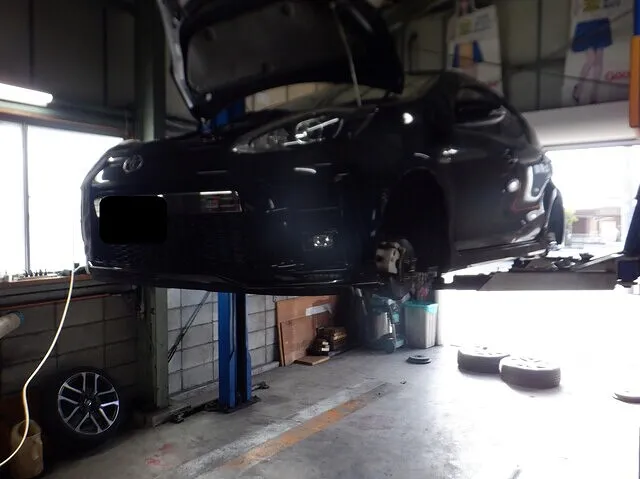 トヨタ　アクア　岐南町　笠松町　岐阜市　柳津町　1日車検　車検