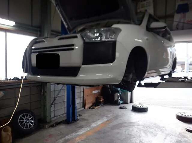 トヨタ　プロボックス　笠松町　岐南町　岐阜市　1日車検　車検