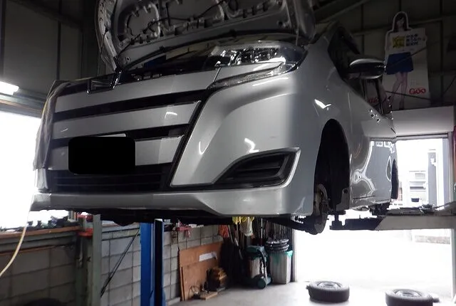 トヨタ　ノア　岐南町　笠松町　岐阜市　1日車検　車検