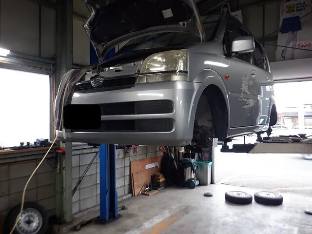 ダイハツ　ムーブ　羽島市　笠松町　岐南町　柳津町　1日車検　車検