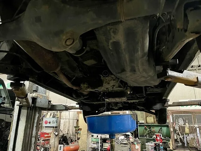 長野市　修理　ハイゼットカーゴ　AT交換