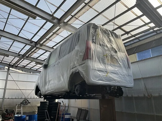 長野市　修理　タント　サビ止め