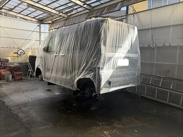 長野市　修理　タント　サビ止め　防錆