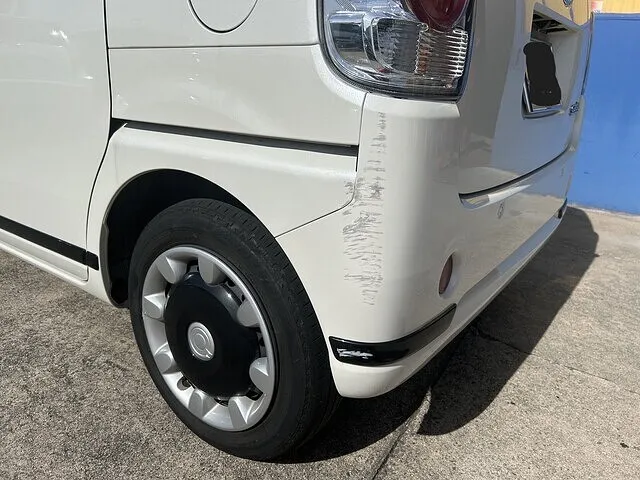 西尾市 キャンバス バンパー修理