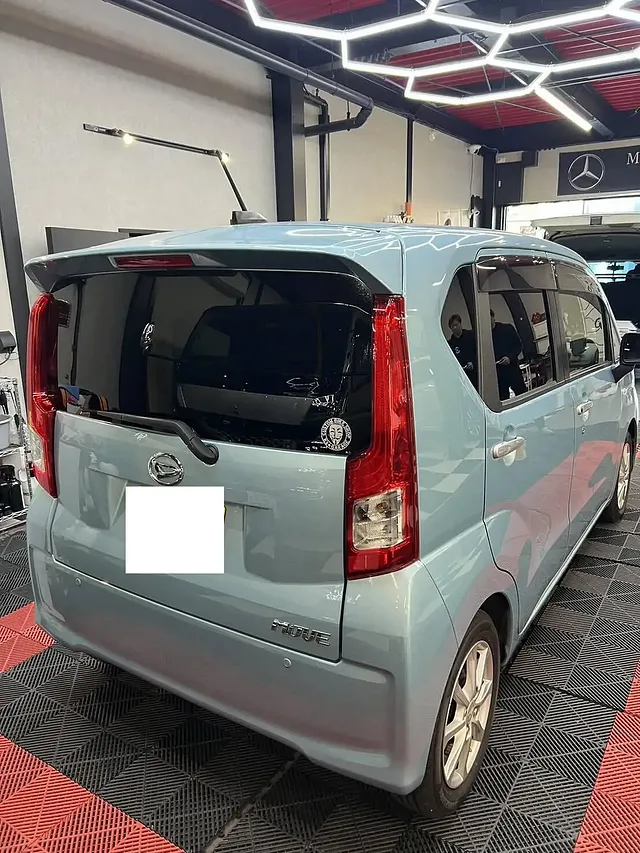 東村山市 カーフィルム ダイハツMUVE スモークフィルム