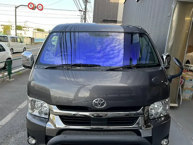 東村山市 カーフィルム トヨタ ハイエース ゴーストフィルム