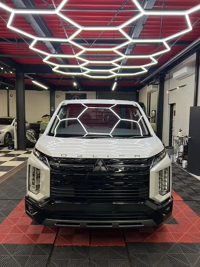 東村山市 カーフィルム 三菱 デリカ 断熱透明フィルム