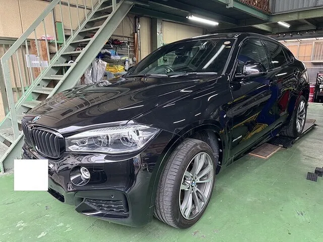 大阪市　X６　ドライブレコーダー及びレーダー探知機　持込取付