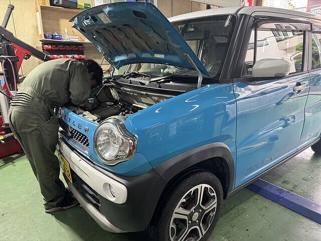 八尾市　スズキ　ハスラー　車検