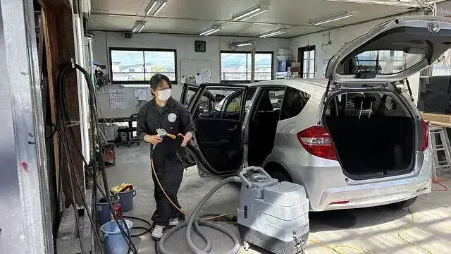 車内清掃