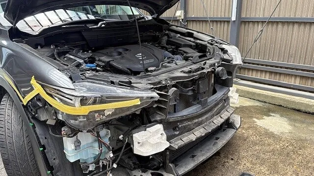 平川市　M様　ＣＸ-５　グリル取付
